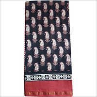 Bagru Print Chanderi Saree