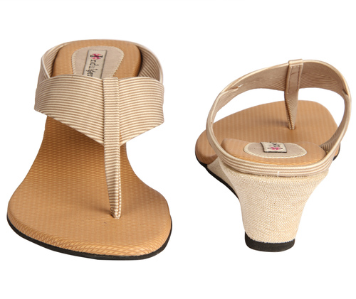 Ladies Beige Wedges