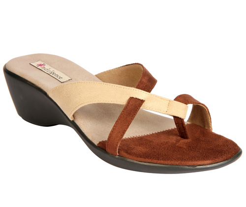 Ladies Brown Wedges