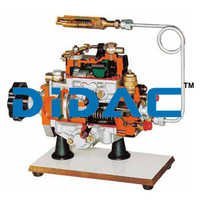 Rotary Injection Pump Bosch Cutaway - Color: Grey