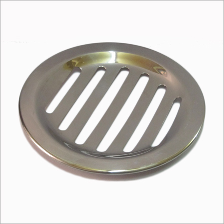 Bath Fitting - Stainless Steel, 100mm Diameter, Polished Finish | Easy Installation, Stylish Design, Prevents Clogging