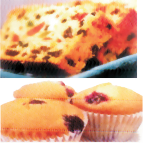 Eggless Vanilla Fruit Cake Muffin Premix