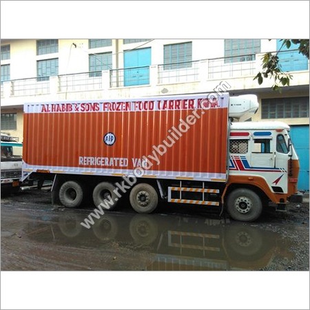 Fabrication Of Leyland Dost Refrigerated Truck