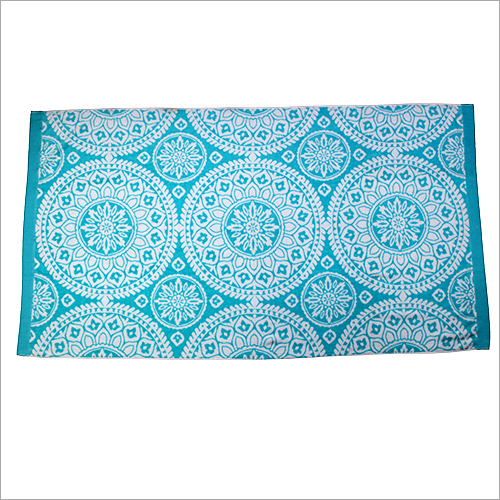 Organic Cotton Printed Beach Towel
