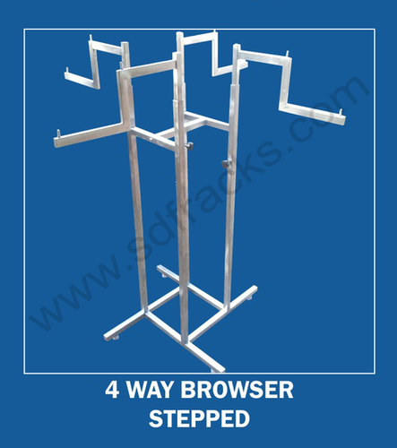 Steel 4 Way Browser Stepped