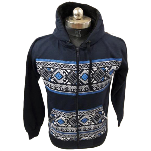 Black Latest Mens Sweatshirt