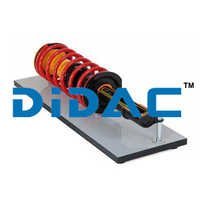 Hydraulic Mcpherson Shock Absorber Cutaway - Color: Grey