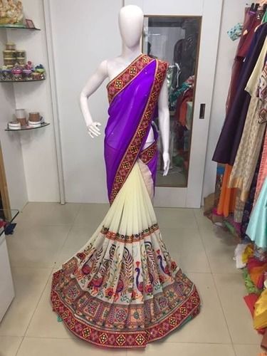 Fancy Designer Exclusive Stylish Heavy Work Saree