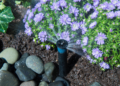 Garden Irrigation Systems - Plastic, 0.75 Inch Diameter, 11.41-38.3 m3/h Water Flow | Industrial & Agricultural Use, Solid Form