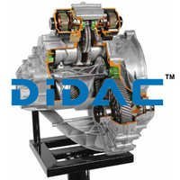 Robotised Tiptronic Gearbox Cutaway - Color: Grey