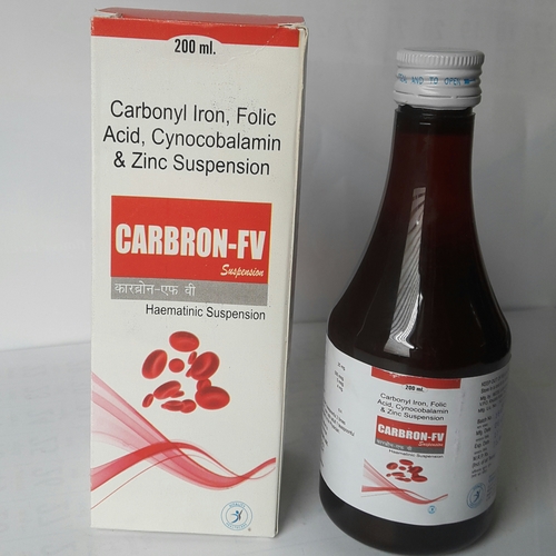 Iron 25mg (as carbonyl Iron) + Folic Acid + Vit B12 + Zinc Sulphate