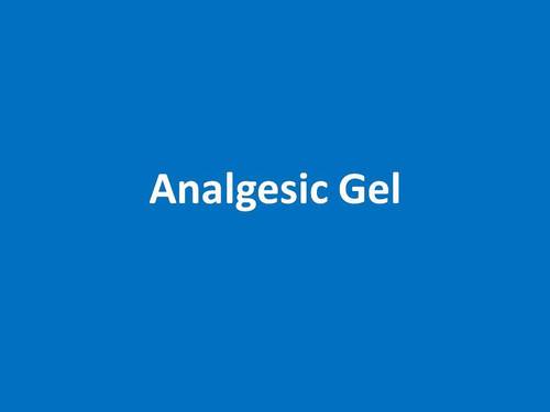 Analgesic Gel