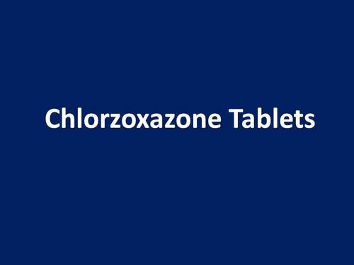 Chlorzoxazone Tablets