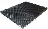 Hydro Drain Cell - 90% Recycled Polypropylene, 500mm X 600mm X 30mm, Black | Ideal For Sub-soil Drainage, Effective Water Retention, Resistant To Soil Borne Chemicals
