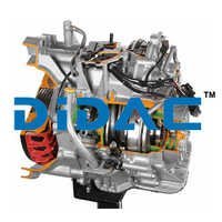 Continuously Variable Transmission Cvt Gearbox Cutaway - Color: Grey