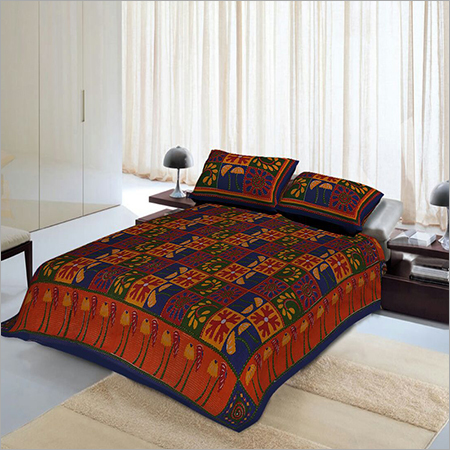 Double Set Kantha Bedspread