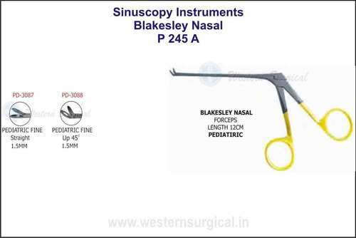 Blakesley Nasal Forceps - 12Cm Length, 1.5Mm Width | Pediatric ENT Surgical Instrument