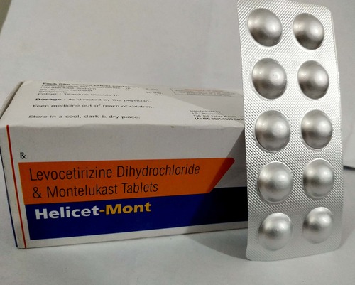 Levocetrizine 5 Mg + Montelukast 10 Mg General Medicines