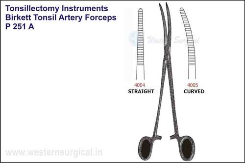 Birkett Tonsil Artery Forceps