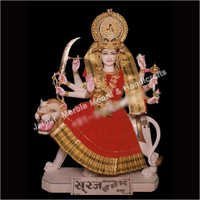 Marble Durga Mata Idol