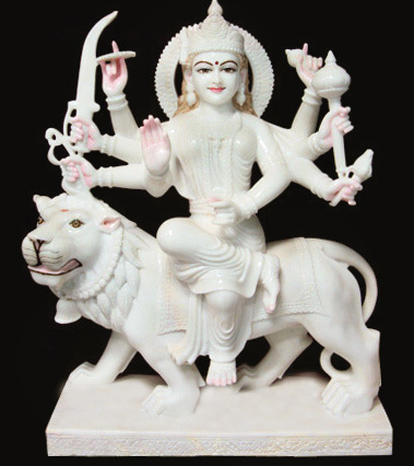 Marble Statue Durga