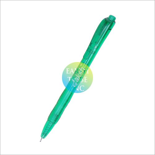 Branded Pens - Plastic Material , Green Color with Precision Printing and Customizable Options