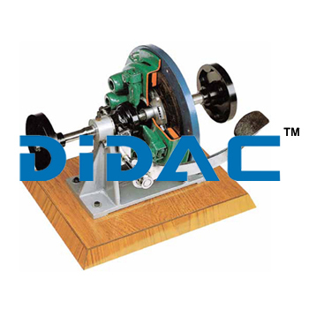 Single Disc Clutch Coil Spring Cutaway By DIDAC INTERNATIONAL