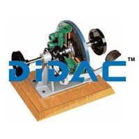 Single Disc Clutch Coil Spring Cutaway - Color: Grey