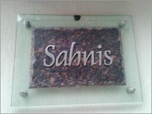 Stainless Steel Name & Letter Plate