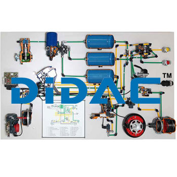 HGV Air Braking System With ABS ASR Cutaway