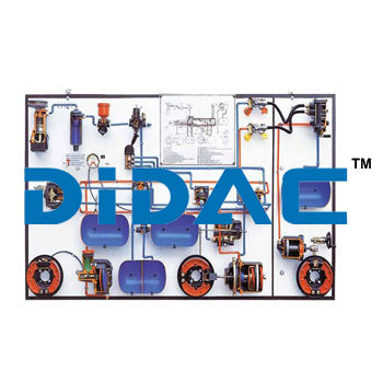 Hgv Compressed Air Braking System Cutaway