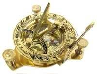 Brass Sundial Compass