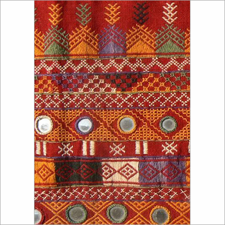 Kutch Embroidery Fabric