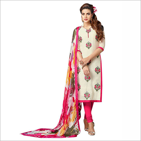 Cotton Printed Suit