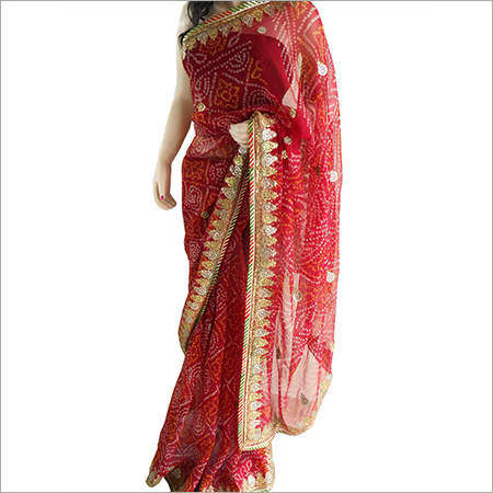 Bandhej Bridal Saree Bandhej Bridal Saree