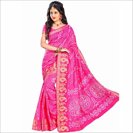 Bandhej Saree