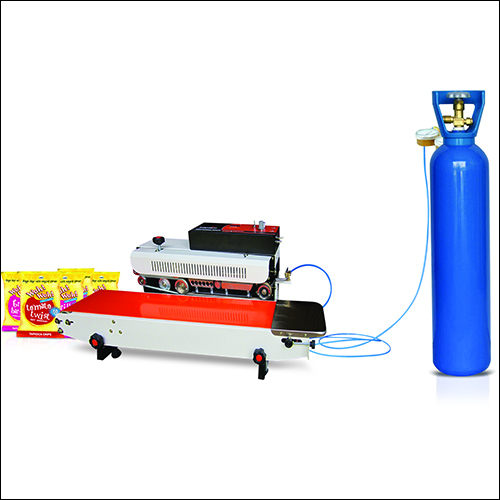 Continuous Pouch Sealer with Gas Flushing