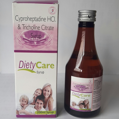 Cyproheptadine HCl 2mg. + Tricholine Citrate 275mg.