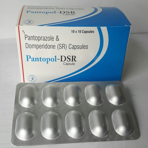 Pantoprazole 40mg + Domperidone 30mg Caps