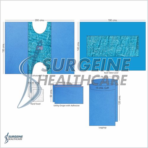 Blue Lithotomy Pack-I