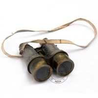 Leather Mounted Antique Binocular
