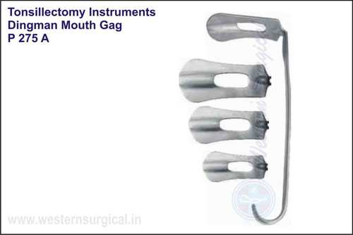 Dingman Mouth Gag With 3 Tongue Plates