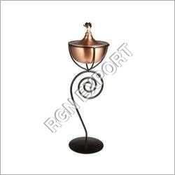 Brown Oil Lamp