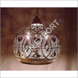 Iron Moroccane Pendant Lamp Light Source: Energy Saving