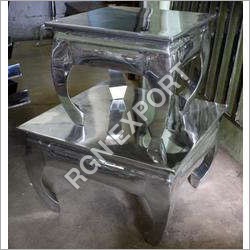 Black Aluminum Table