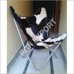 Black Butterfly Metal Chair