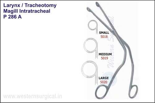 Magill Intratracheal Catheter Forceps