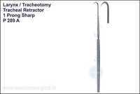 Tracheal Retractor 1 Prong Sharp