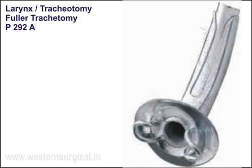Fuller Tracheotomy Tube All Metal