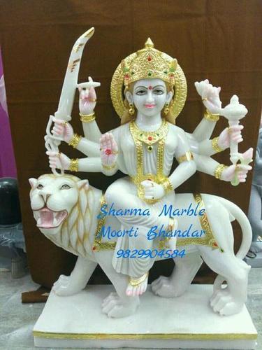 Marble Durga Statue